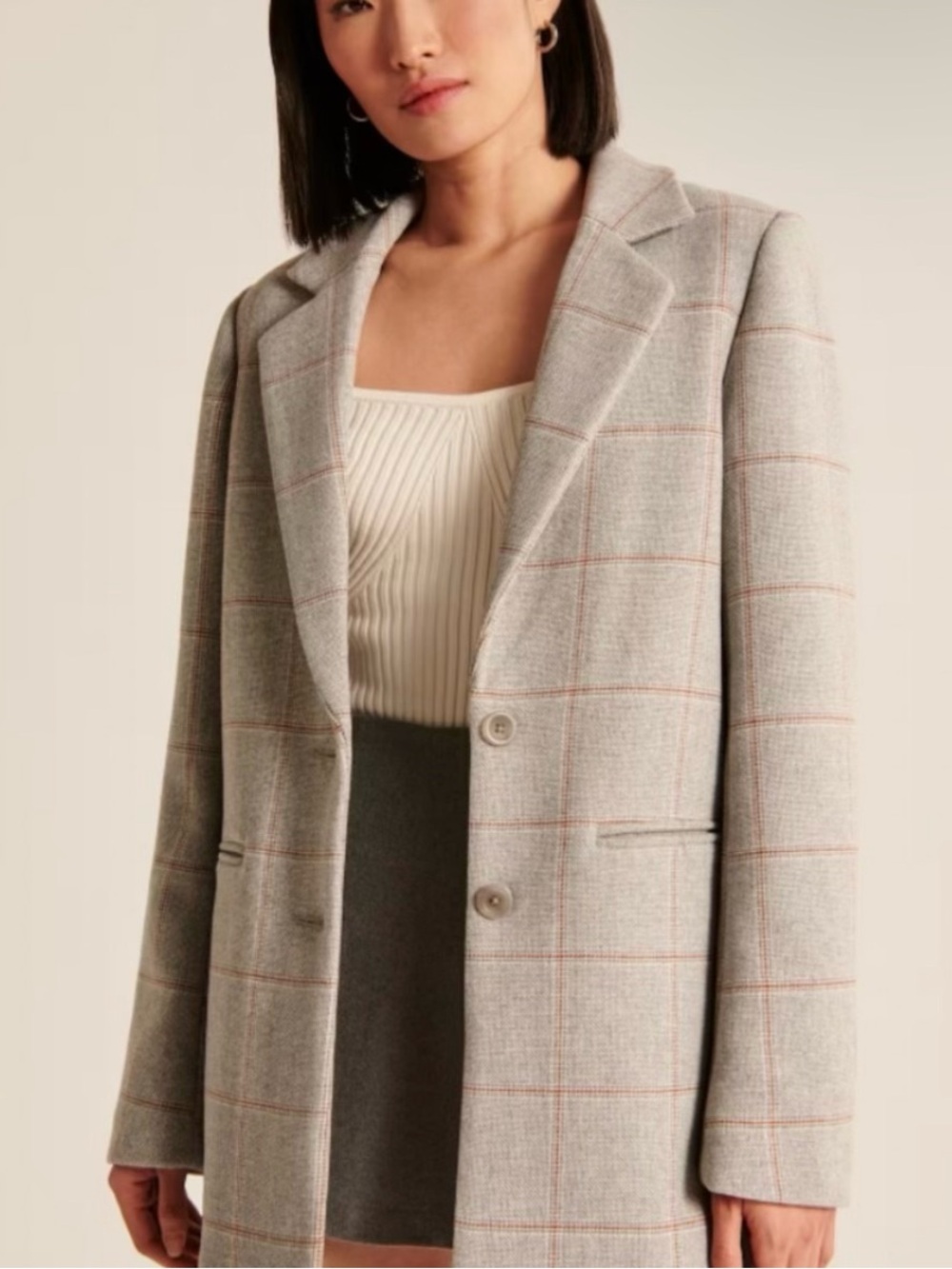 NWOT - Abercrombie Wool Blazer (XS)